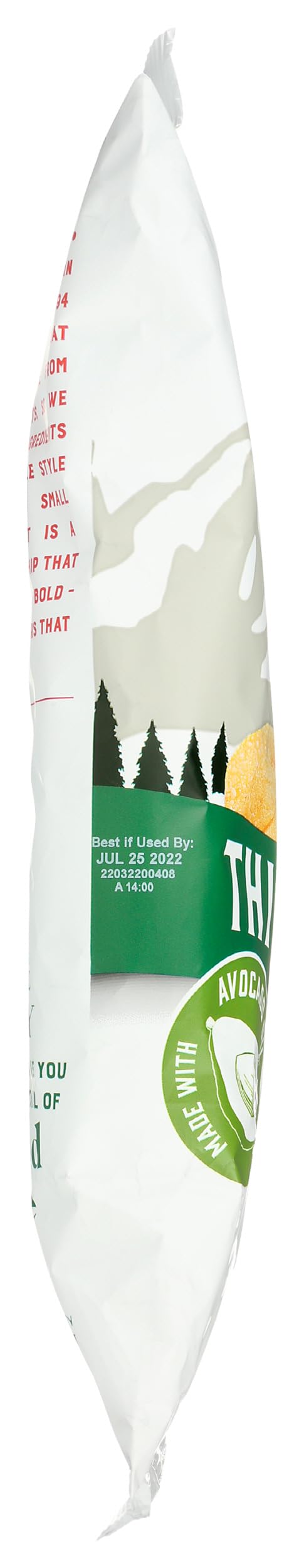BOULDER CANYON Thin & Crispy Avocado Oil Jalapeno Potato Chips, 6 OZ