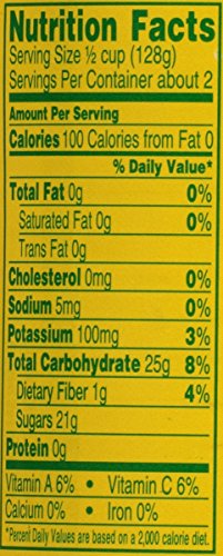 Del Monte Sliced Yellow Cling Peaches in Heavy Syrup, 8.5 oz Can, Pack of 12 - Delicious Canned Fruit for Desserts and Snacks