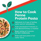 Ancient Harvest Gluten-Free Plant-Based High-Protein Vegan Pasta, Green Lentil And Quinoa Penne, 8 Ounce (Pack Of 6)
