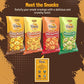 Unique Snacks Puffzels Variety Pack, Aged Cheddar And Honey Mustard, 2 Bags Of Each, Gluten-Free Snacks, 4.8 Ounce Snack Bags, Pack Of 4