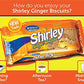 Wibisco Shirley Biscuits, Ginger, 3.7 (Pack of 24)