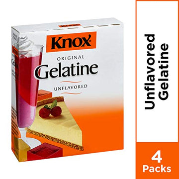 Knox Unflavored Gelatin, 4 Count (Pack of 12)
