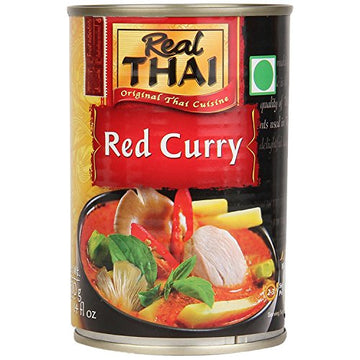 Real Thai Original Thai Cuisine Red Curry Paste 14.11 Oz / 400 G