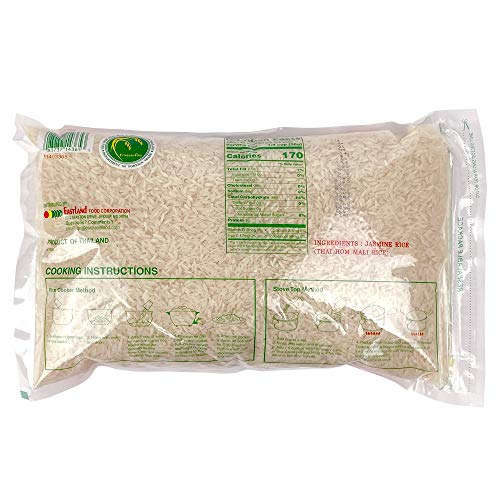 Asian Best Premium Select Authentic Jasmine Rice, 5 Pound Bag