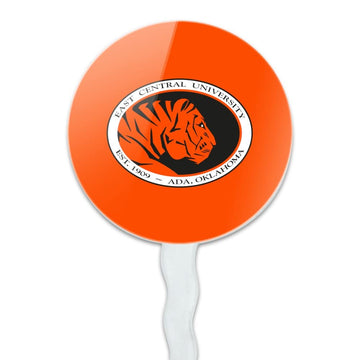 East Central University Primary Logo Cupcake Picks Toppers Decoration Set Of 6