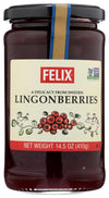 Swedish Lingonberry Preserves By Felix 14.5 Ounce (Pack Of 2)