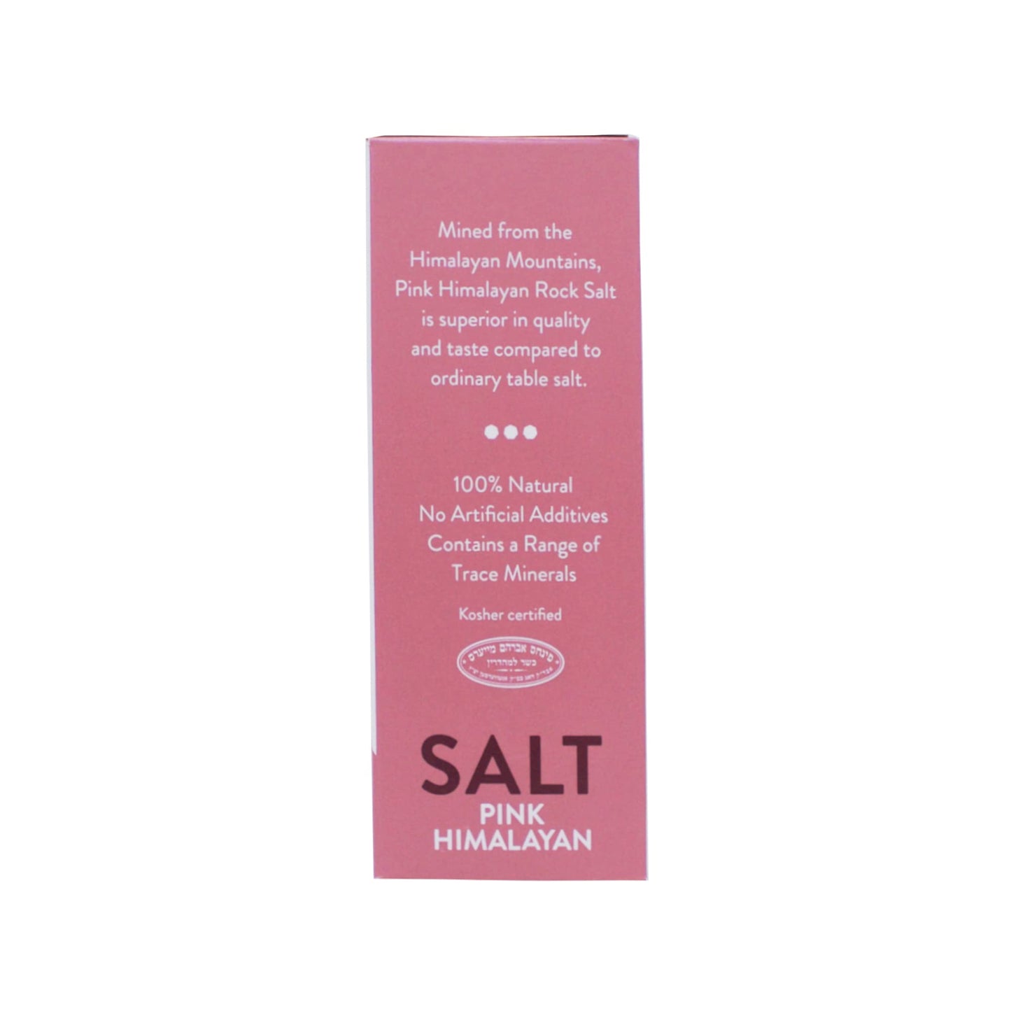 Falksalt Pink Himalayan Sea Salt - Fine Grain, 17.64 oz, Non-GMO, Kosher, Halal Certified