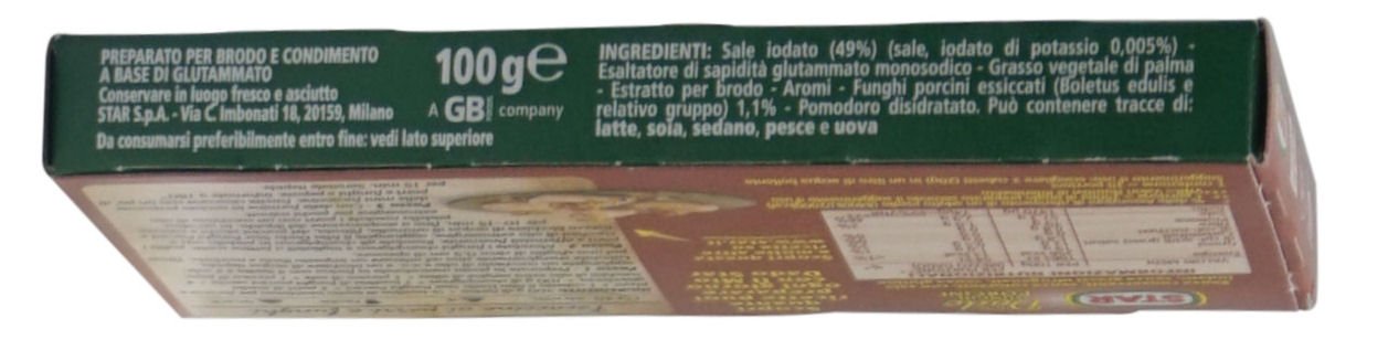 Star Stock Cubes Porcini Mushroom (100g)