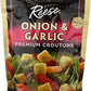 Reese Onion and Garlic Croutons, 6-Ounces (Pack of 12)