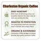 Charleston Coffee Roasters | Specialty Organic Whole Bean Coffee | Hand Picked, Premium Slow Roast | (Charleston Organic, Medium Roast) 28Oz