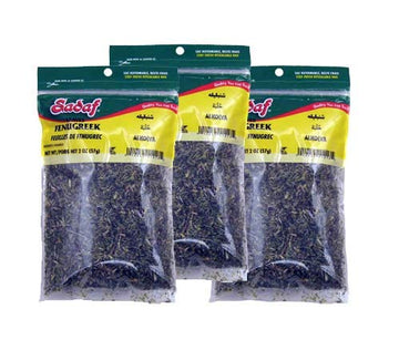 Sadaf Dried Persian Fenugreek Leaves (Shanbalileh), 2 Ounce Bag - 3-Packs