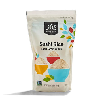 365 by Whole Foods Market  Short Grain White Sushi Rice  16 Ounce