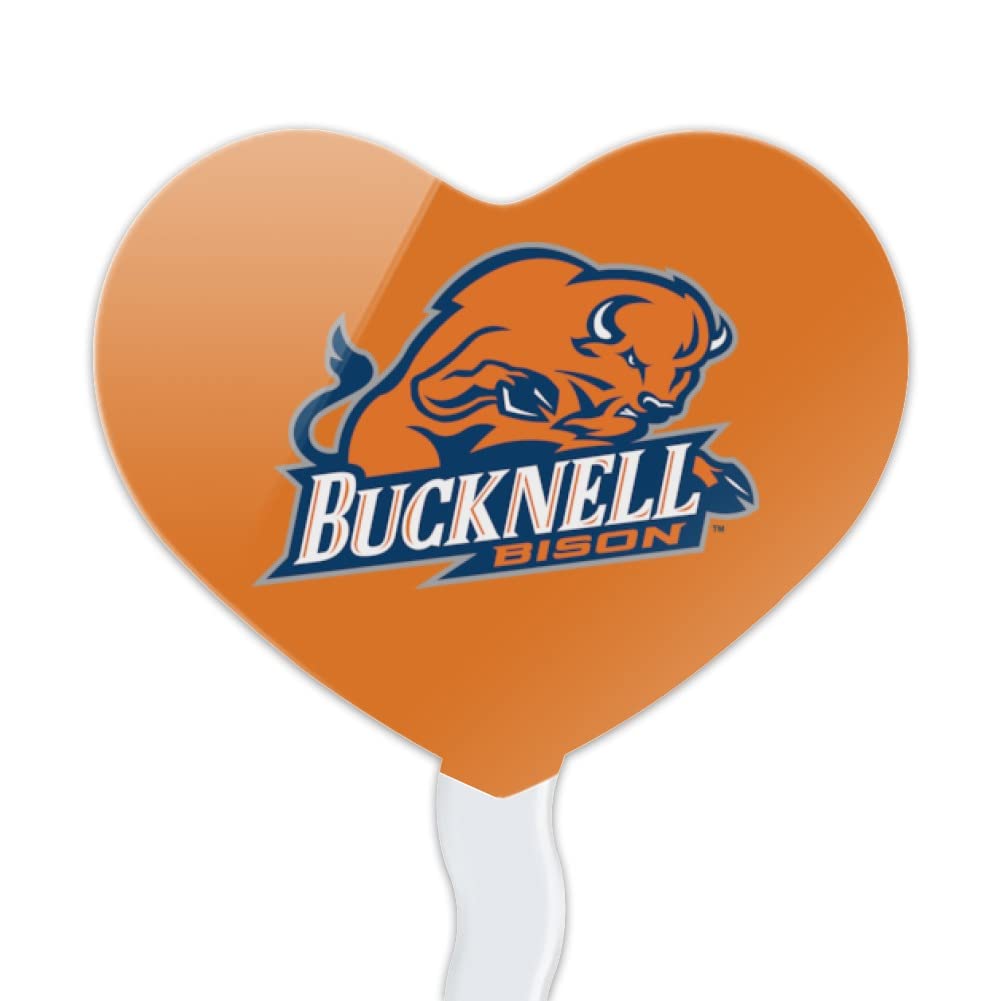 GRAPHICS & MORE Acrylic Cupcake Picks Toppers Set of 6, Bucknell University Design