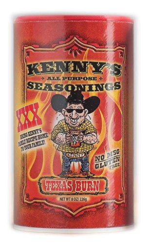 Kenny's All Purpose Seasonings Texas Burn 8 ounce