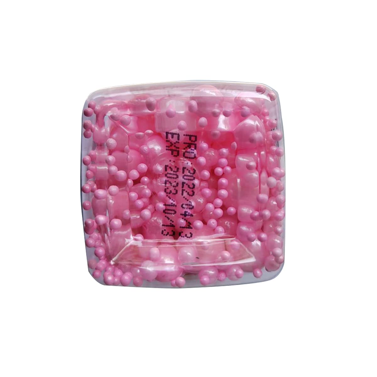 Homankit Edible Pink Pearl Sugar Sprinkles Candy Mixing Size Baking Cake Decorations Cupcake Toppers Cookie Decorating Wedding P