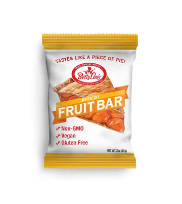 Betty Lou'S Fruit Bars | Apricot Pack Of 12 | Gluten Free, Vegan, Non Gmo | Deliciously Healthy Snacks Made With All Natural Fru