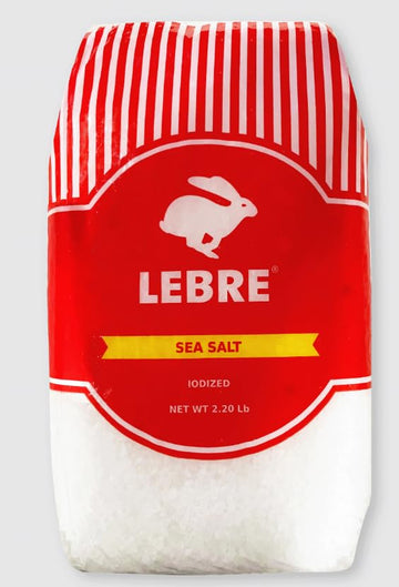 Sal Grosso Brasileiro Marinho Iodado para Churrasco Lebre 1Kg | Pack of 3x1Kg | Brazilian Barbecue Salt | Brazil in Texas Bundle