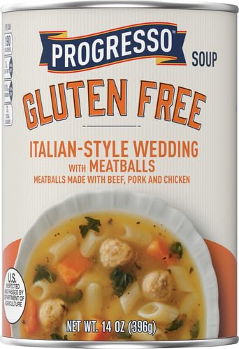 Progresso Gluten Free Italian-Style Wedding With Meatballs Canned Soup, 14 oz.