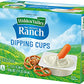 Hidden Valley Ranch Dressing & Dipping Sauce, Ranch Dressing, Gluten Free Salad Dressing To Go Cups, On-the-Go Dipping Sauce, 1.
