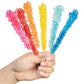 Candy Envy - Magical Rainbow Rock Candy Sugar Sticks - 36 Indiv. Wrapped - Assorted Colors