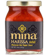 Mina Mild Harissa Sauce, Mild Sauce Crafted with Fresh Red Peppers Instantly Transforms Any Plate with the Lively Flavors of Mor