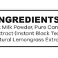 Quik Tea Vegan Lemongrass Instant Chai Tea Latte - 10 Pouches - Dairy Free, Non-GMO Superfood