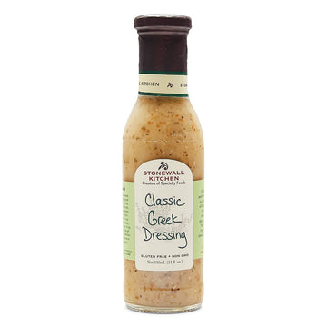 Stonewall Kitchen Classic Greek Dressing, 11 Fl Oz, Gold, Model 45531