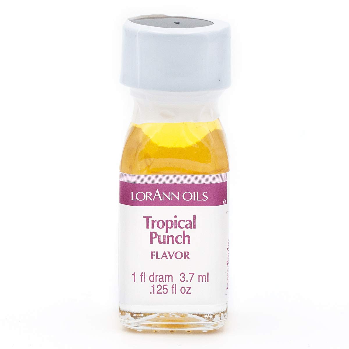 Lorann Tropical Punch (Passion Fruit) Ss Flavor, 1 Dram Bottle (.0125 Fl Oz - 3.7Ml - 1 Teaspoon)- 2 Pack
