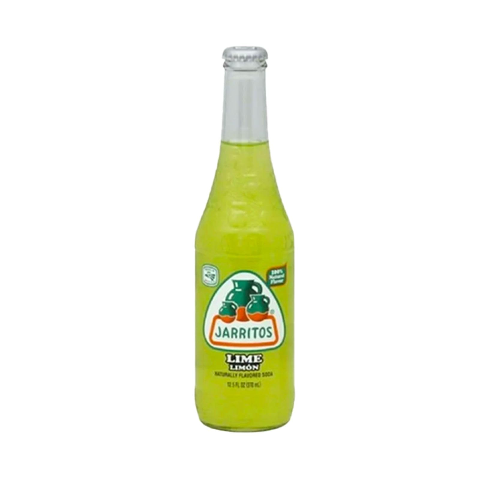 Jarritos Lime Mexican Soft Drink 12 fl oz Glass Bottles 12 Pack