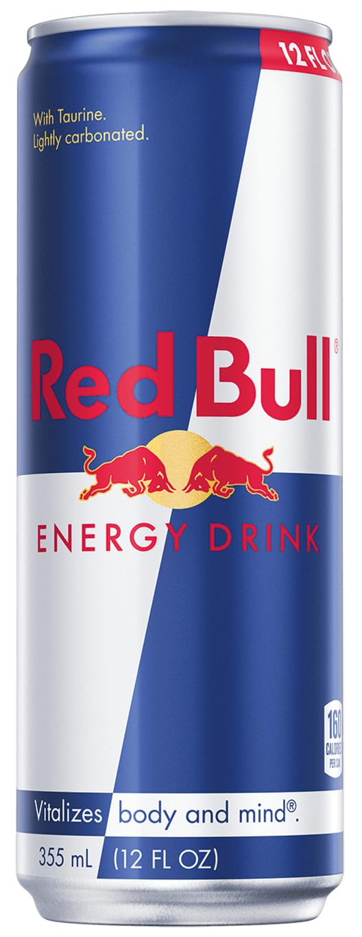Red Bull Energy Drink, 12 Fl Oz Cans, (Pack of 4)