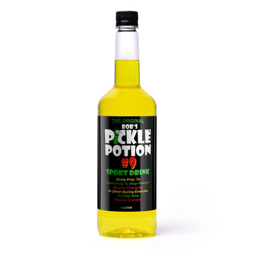 Bobs Pickle Potion #9 Dill Juice Sports Drink - 33.8 Fl Oz (Pack of 1)