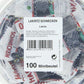 Haribo Lakritz Schnecken 100 Minibeutel, 1Er Pack (1 X 1.2 Kg)