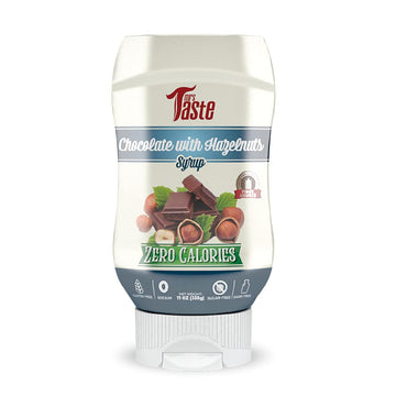 Mrs Taste Sugar Free Chocolate Hazelnut Syrup, Zero Calories, Zero Sodium, Zero Sugar, High Fiber, Keto Friendly, Paleo Friendly