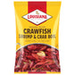 Louisiana Fish Fry Crawfish, Shrimp & Crab Boil Seasoning - Spicy Low Salt Cajun Seasoning, 4.5 lb (Pack of 2)