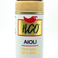 HCO Spicy Garlic Aioli- Tangy Spread & Dip from Hot Crispy Oil | Perfect for Sandwiches, Fries & More (8oz)