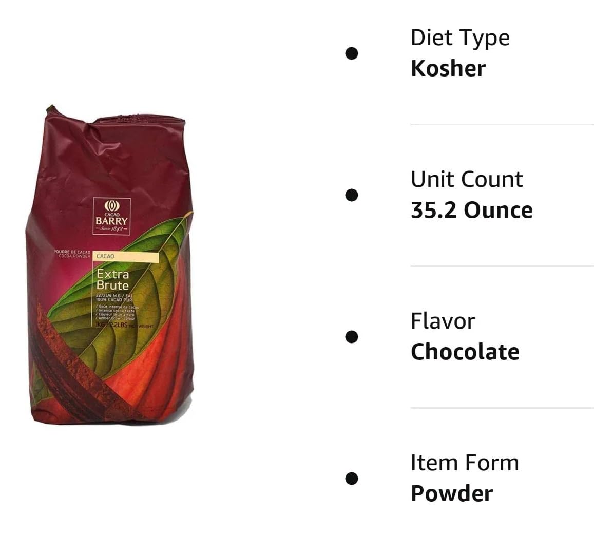 Extra Brute Cocoa Powder 22/24 - 1 kg