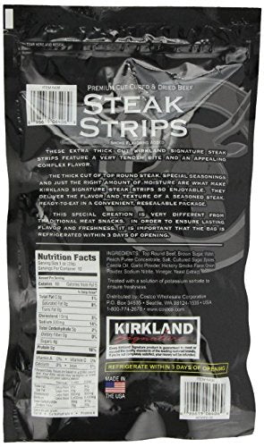 Kirkland Signature Steak Strips Extra Thick Cut, 24 Ounce