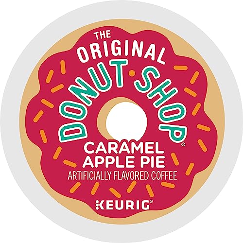 The Original Donut Shop Caramel Apple Pie Coffee, Keurig K-Cup Pod, Light Roast, 96 Count