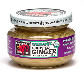Emperor'S Kitchen Condiments, Chopped Ginger , 4.5 Oz