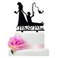 Tztwodcaz Fishing Wedding Cake Topper, Funny Mr&Mrs Cake Topper, Gift For A Wedding/Bridal Shower/Anniversary Party (Fishing)