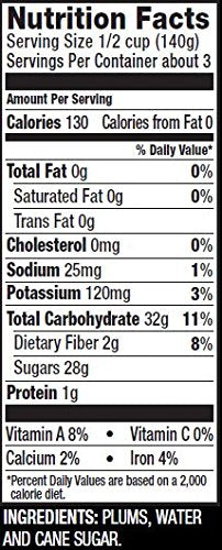 Oregon Fruit Whole Purple Plums in Heavy Syrup, 15-Ounce Cans (Pack of 8)