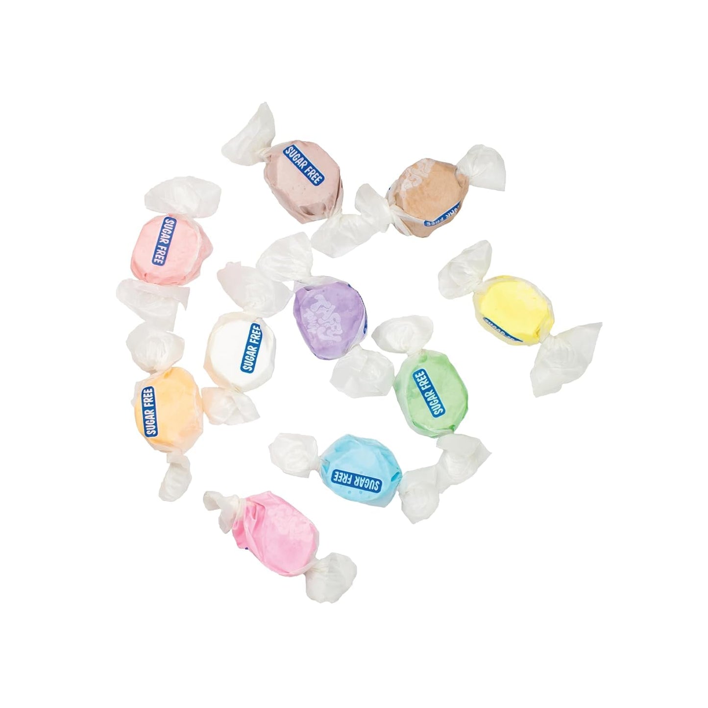 Taffy Town Saltwater Taffy- Sugar Free Assorted | Gourmet| Nougat-Style Candy| Soft & Delicious| Sumer Snack Treats| Good Party