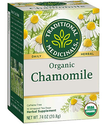 TRADITIONAL MEDICINALS TEA,OG1,CHAMOMILE, 16 BAG
