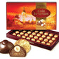Roshen Kyiv Vecherniy Chocolate Candy With Chopped And Hazelnuts Coating, Premium Gift Box 12.42Oz/352 Grams