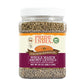 Pride Of India - Pack Of 6 - Indian Whole Brown Crimson Masur Lentils - Protein & Fiber Rich Masoor Whole, 1.5 Pound Jar
