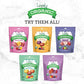 Lovely Candy Co. Organic Chewy Candies 5oz Bag (12-pack) | Natural Strawberry, Lemon & Cherry Flavors | Vegan, Gluten Free, Non-