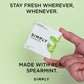 SIMPLY Gum | Dental Gum | Xylitol Chewing Gum - Sugar Free | Spearmint | Pack of Six (90 Pieces Total) | Synthetic Plastic Free