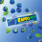 ZAPPO Sour Chews Mixed Pack, Gluten Free Candy, Individually Wrapped Taffy Sticks, 1 oz x 8 Sticks Total (2 Each: Watermelon, Bl