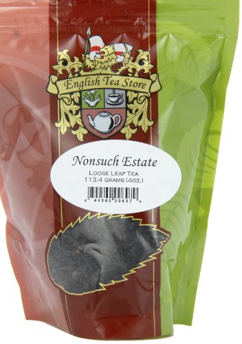 English Tea Store Loose Leaf, Nonsuch Estate Tea Pouches, 4 Ounce