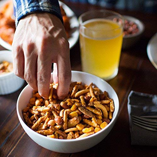Malt-Inspired Nuts Original Bar Mix - Pretzels, Cheese Stix, Sesame Stix, Insane Grain - 20Oz Resealable Bag (Pack Of 3)